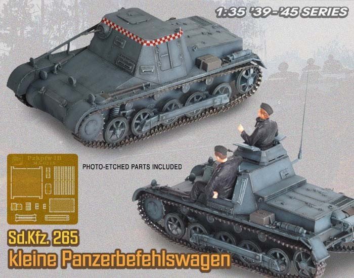 Dragon 6218 Sd.Kfz.265 kleiner Panzerbefehlswagen 1/35 – image 4