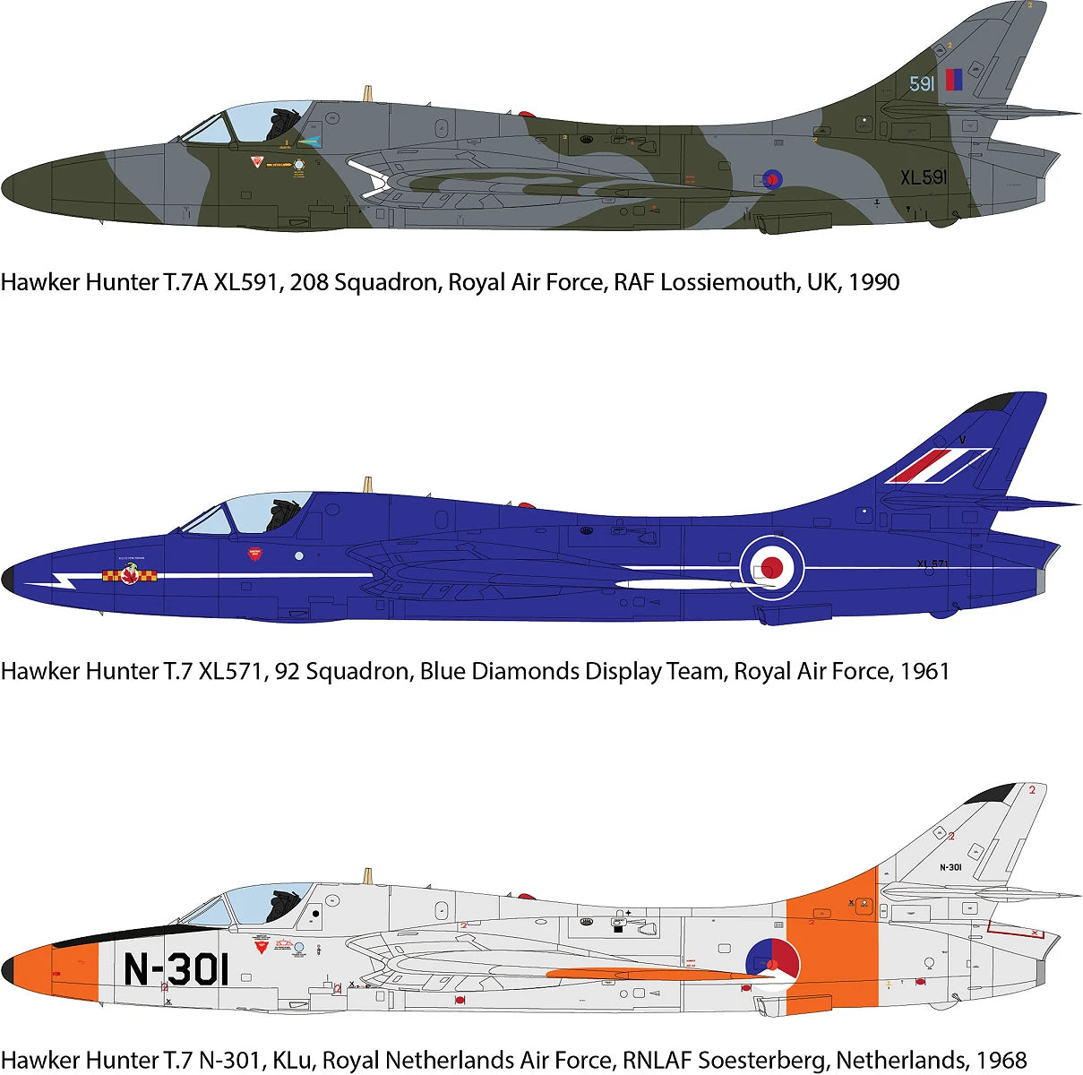 Revell 03786 Hawker Hunter T.7/T.7A 1/32 – image 7
