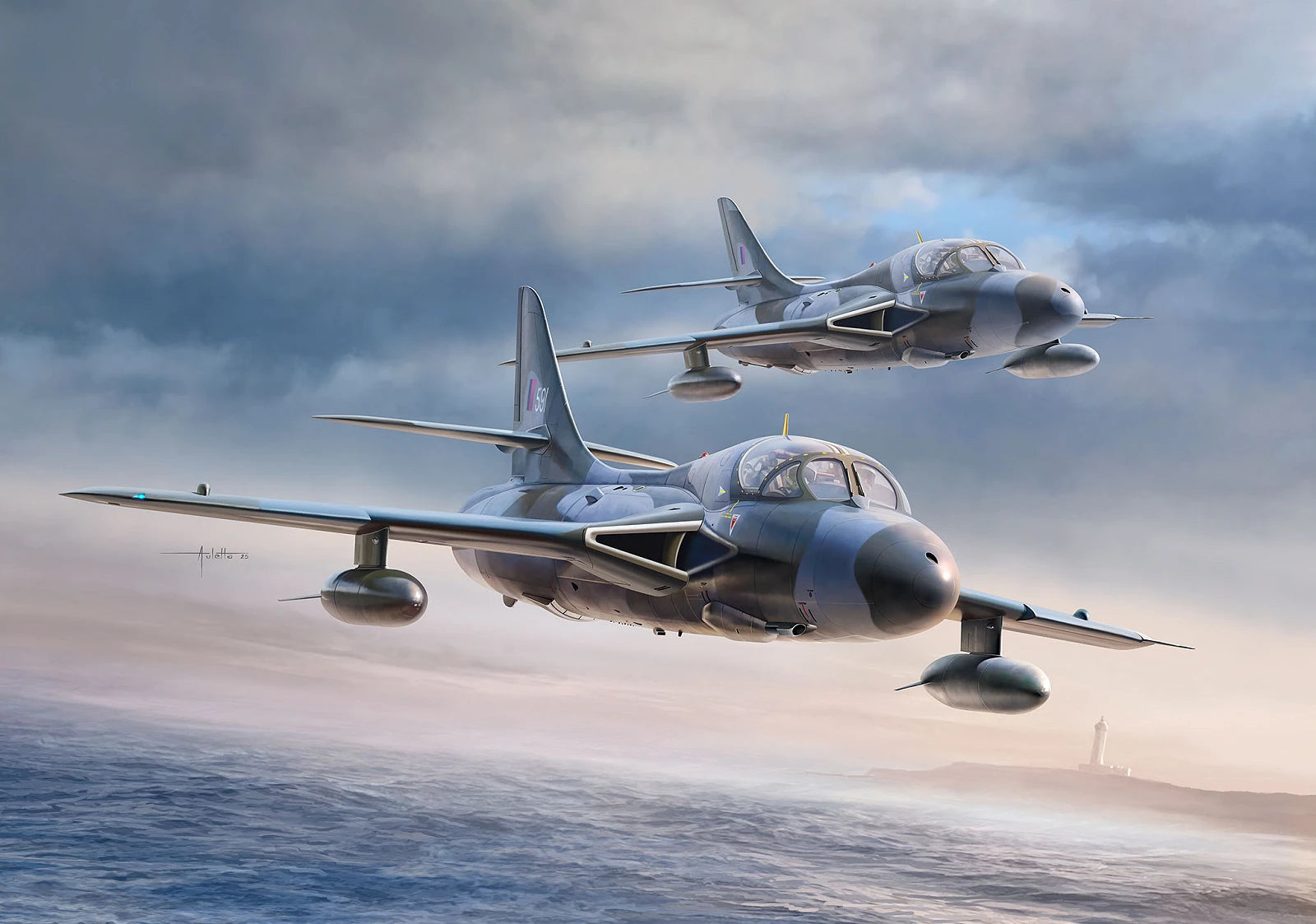 Revell 03786 Hawker Hunter T.7/T.7A 1/32 – image 9