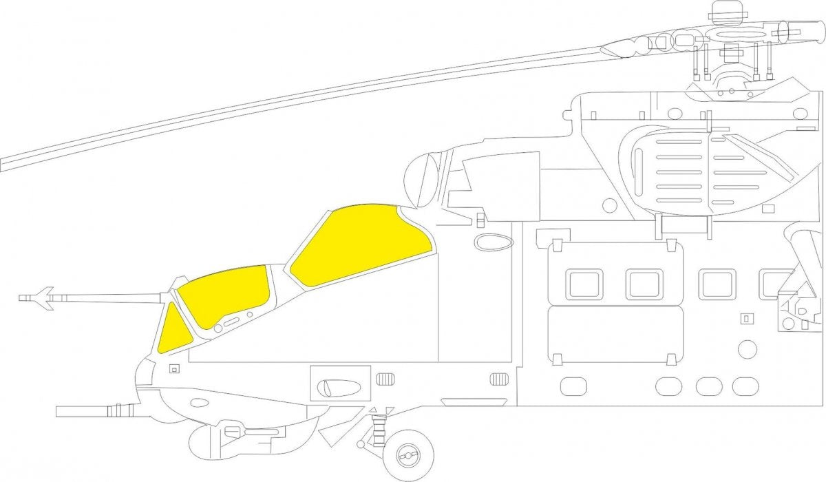 Eduard EX806 Mi-24D TFace EDUARD/ZVEZDA 1/48 – image 2