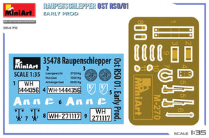 Miniart 35478 RAUPENSCHLEPPER OST RSO/01. EARLY PROD 1/35 – image 2