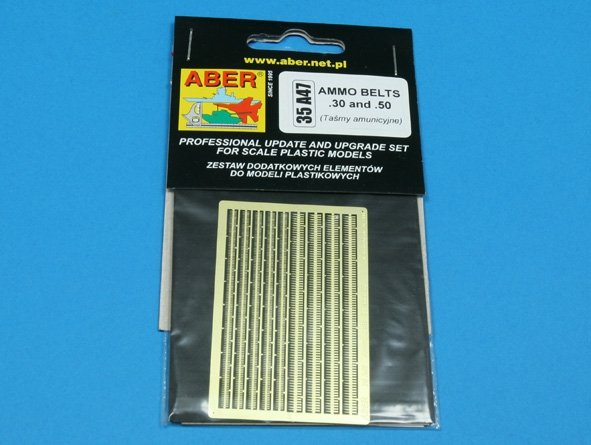 Aber 35A047 .30 and .50 inch ammo belts (1/35) – imagen 3