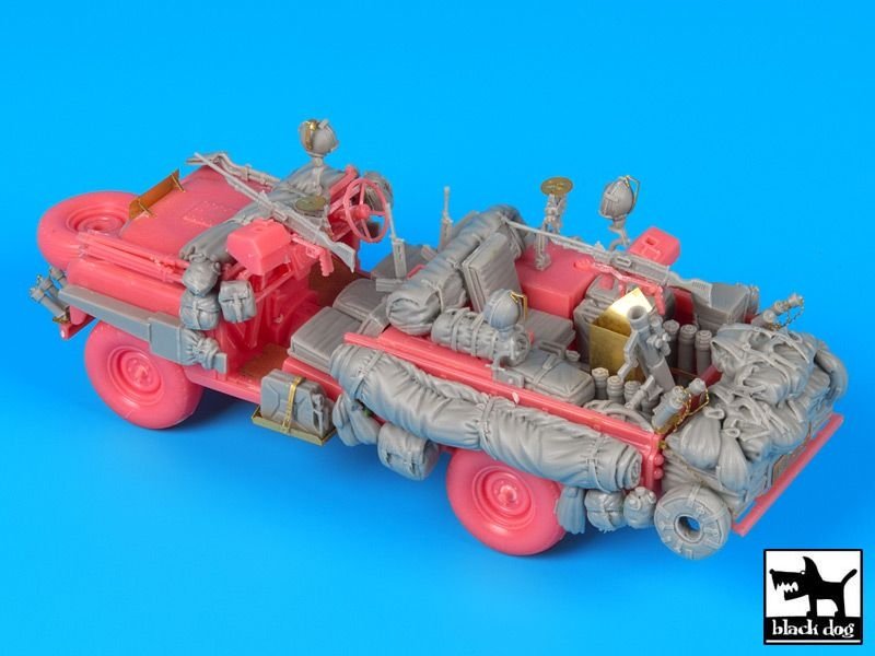 Black Dog T35117 Land Rover Pink Panther accessories set 1/35 – Bild 2