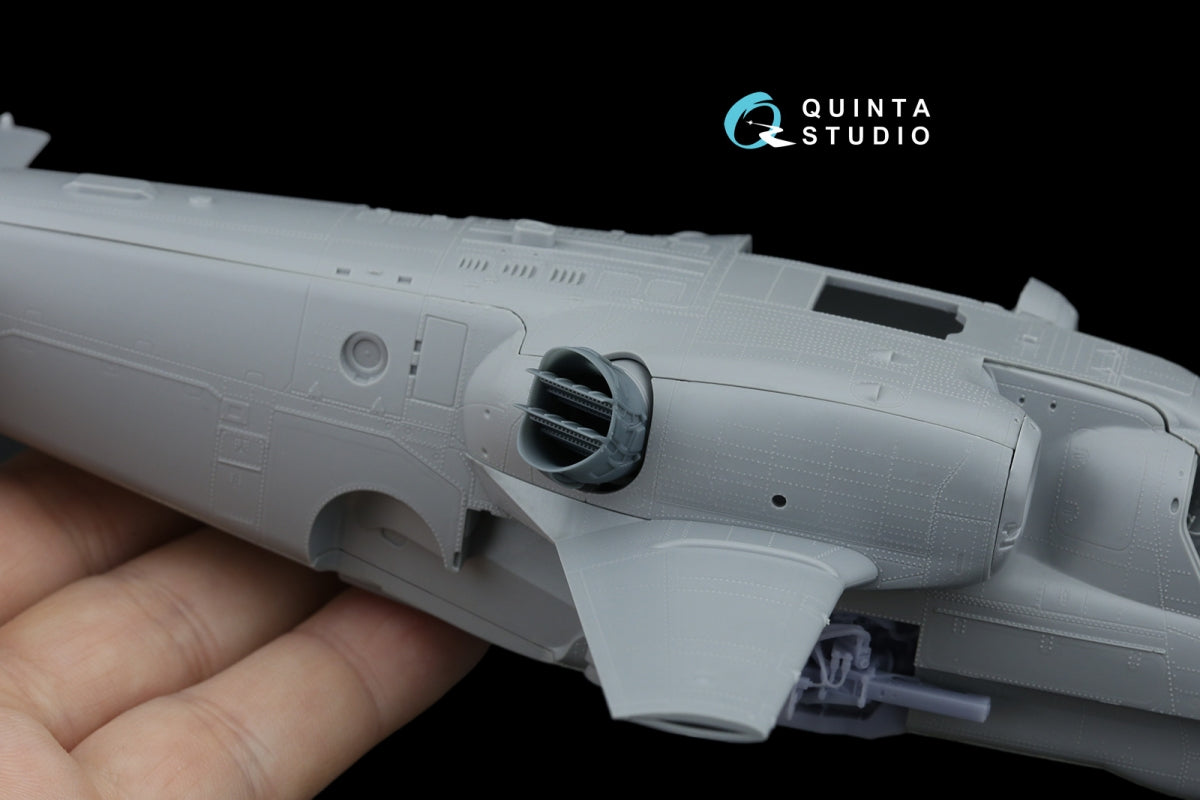 Quinta Studio QT48083 Ka-52/Ка-52М Exhaust Device (Zvezda/Quinta) 1/48