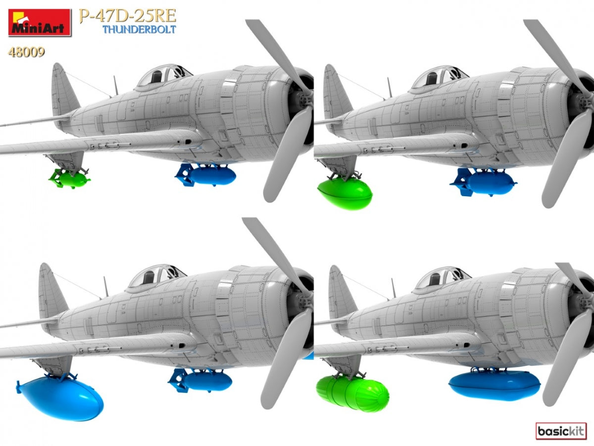 MiniArt 48009 P-47D-25RE THUNDERBOLT. BASIC KIT 1/48 – Bild 18