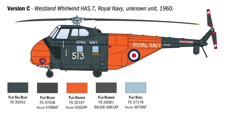 Italeri 1476 HO4S-3 / HAS.7 / H-19 1/72 – obrázek 6