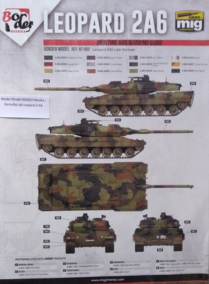 Border Model 000002 Mask - Camouflage for Leopard 2 A6