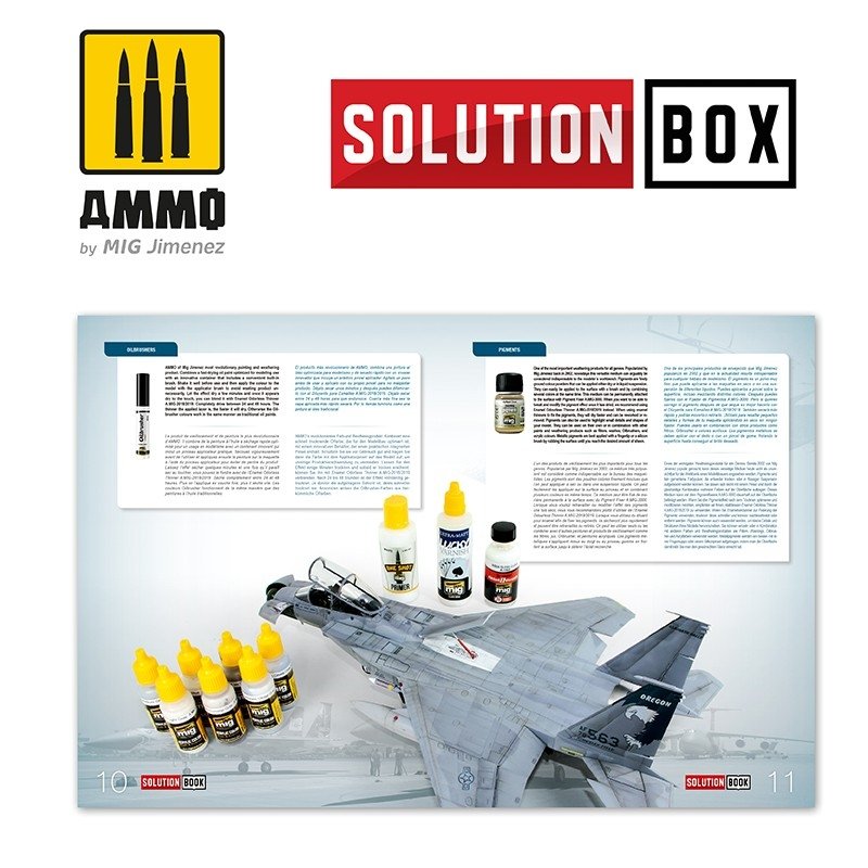 AMMO of Mig Jimenez 6509 How To Paint USAF Navy Gray Fighters Solution Book – image 3
