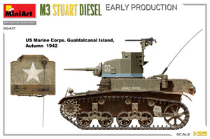 MiniArt 35417 M3 Stuart Diesel Early Production 1/35 – image 5