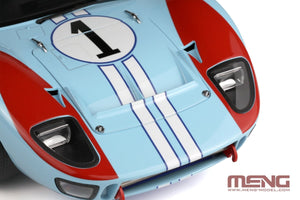 Meng Model RS-001 Ford GT40 Mk.II &amp;#39;66 (Pre-colored Edition) kit 1/12 – image 4