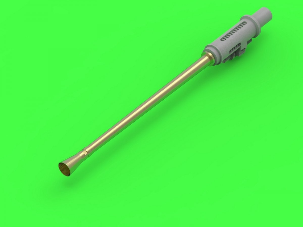 Master GM-72-011 Bofors 40mm Anti-Aircraft Gun Barrel - for Crusader Mk. III AA from IBG and other Bofors 40mm 1/72 kits – image 7