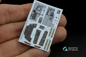 Quinta Studio QD48015 La-11 3D-Printed &amp;amp; colored Interior on decal paper (ARK) 1/48 – obrázek 4