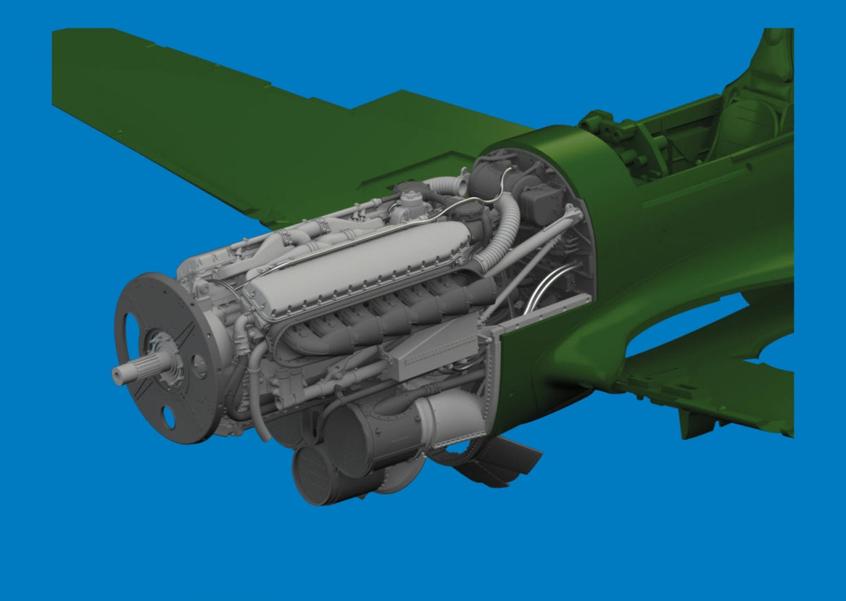 Eduard 6481069 P-40E engine PRINT Eduard 1/48 – zdjęcie 5