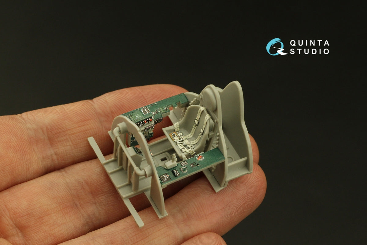 Quinta Studio QD48006 F4F-4 Wildcat 3D-Printed colored Interior on decal paper (HobbyBoss) 1/48 – Bild 7