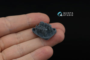 Quinta Studio QT72011 Yak-1 Exhaust pipes (Zvezda) 1/72 – image 4