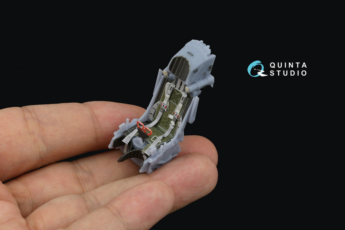 Quinta Studio QR+32038 K-36DM Series2 (early) ejection seat (for MiG-29, MiG-31, Su-27, Su-33 aircraft until 2007) (All kits) 1/32 – immagine 7