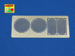 Aber 35G23 Grilles for german self propelled gun Geschützwagen Tiger für 17cm Kanone 72 (1/35)