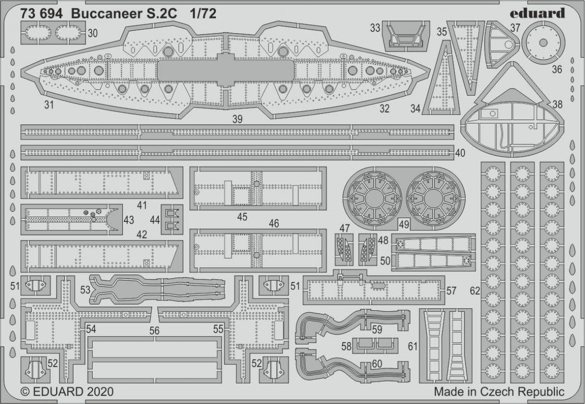 Eduard 73694 Buccaneer S.2C 1/72 AIRFIX – obrázek 2