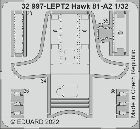 Eduard 32997 Hawk 81-A2 GWH 1/32 – zdjęcie 2