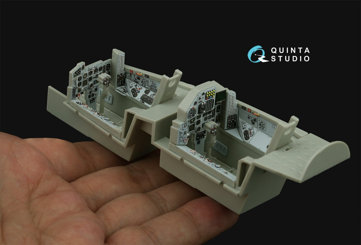 Quinta Studio QD32227 MiG-29UB 3D-Printed &amp;amp; colored Interior (Trumpeter) 1/32 – immagine 12