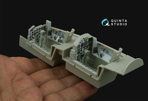 Quinta Studio QD32227 MiG-29UB 3D-Printed &amp;amp; colored Interior (Trumpeter) 1/32 – immagine 12