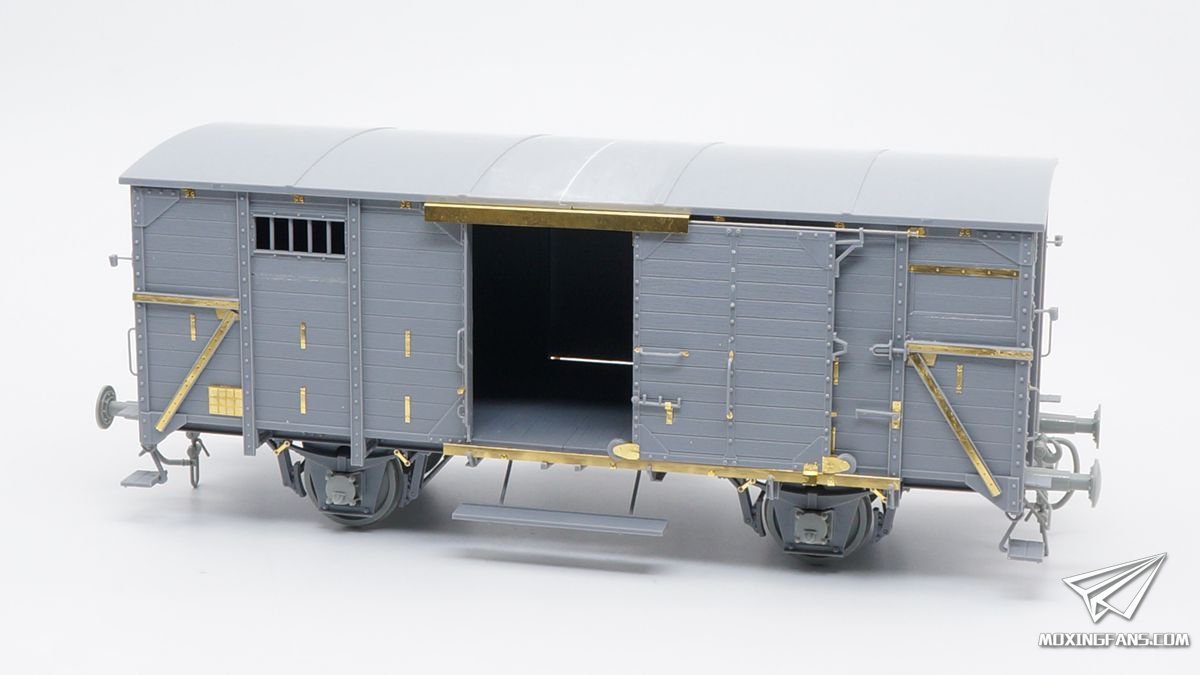 Saber 35A01 German Railway G10 covered wagon 1/35 – Bild 2