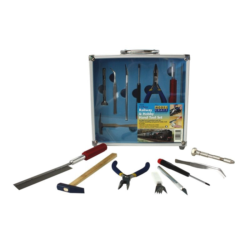 Modelcraft PTK1013 13 Pce Railway &amp; Hobby Hand Tool Set