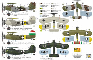 RS Models 92287 Heinkel He-46C - German WWII Reconnaissance Aircraft 1/72 – image 2
