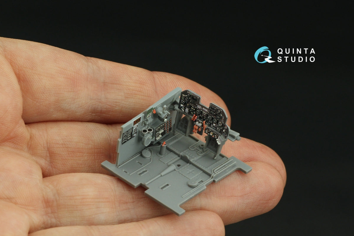 Quinta Studio QD48510 P-47 D-30 3D-Printed colored Interior on decal paper (Miniart) 1/48 – image 10