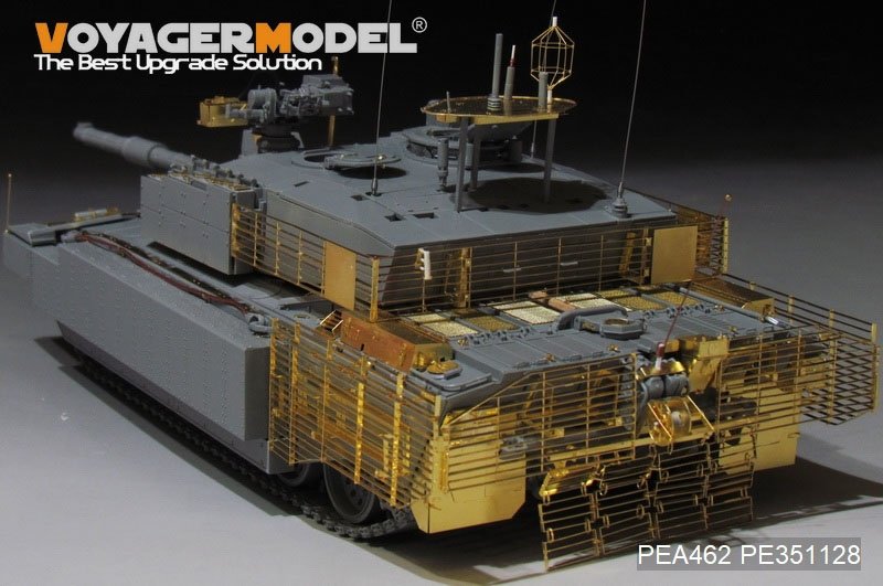 Voyager Model PEA462 Modern British Challenger 2 MBT TES Slat Armor upgrade set（For RFM 5039）1/35 – image 2