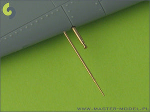 Master AM-72-012 Fw 190 A2 - A5 armament set (MG 17, MG FF, MG 151 barrel tips) &amp;amp; Pitot Tube – Bild 2