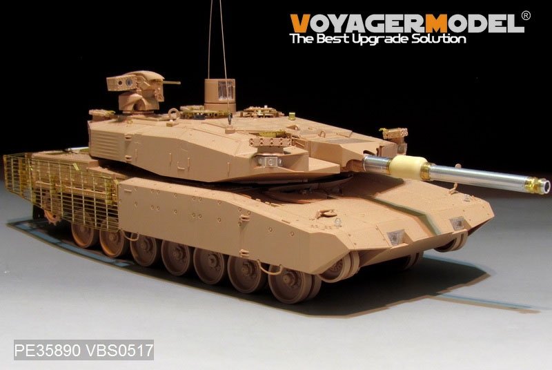 Voyager Model PE35890 Modern German Leopard2A4 Revolution 1 MBT Basic for TIGER 1/35 – obrázek 10