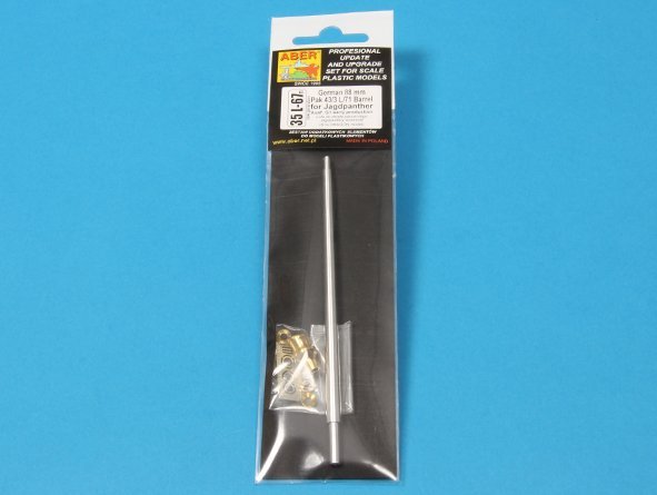 Aber 35L-067N 88 mm Pak 43/3 L/71 Barrel for German Tank Destroyer Jagdpanther Ausf.G1 early 1/35 – Bild 5