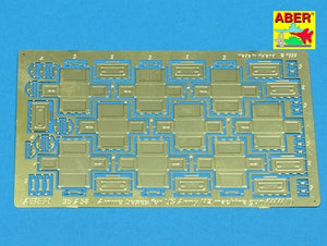 Aber 35A058 Ammunition boxes for Browning M2 (WWII) (1/35)
