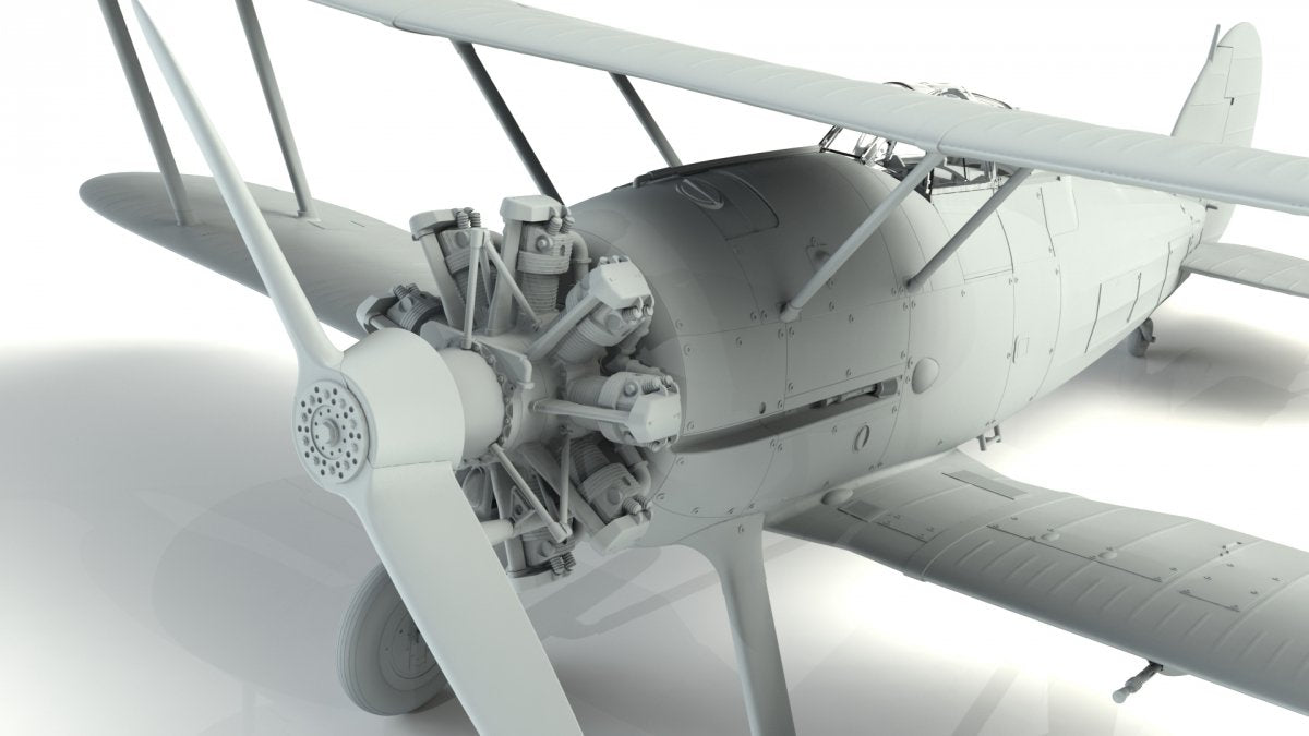 ICM 32040 Gloster Gladiator Mk.I, WWII British Fighter 1/32 – zdjęcie 10