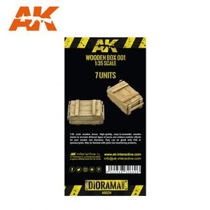 AK Interactive AK8224 LASER CUT WOODEN BOX 001 (7 UNITS) – image 3