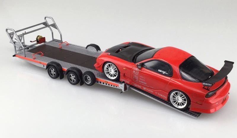 Aoshima 05260 Brian James Trailers A4 Transporter 1/24 – imagen 5