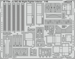 Eduard 491168 Ju 88C-6b Night Fighter interior ICM 1/48 – Bild 2