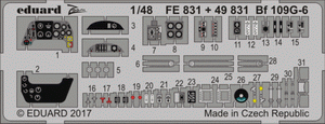 Eduard 49831 Bf 109G-6 ZVEZDA 1/48 – immagine 2