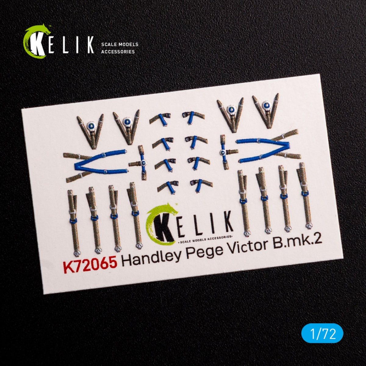 KELIK K72065 Handley Page Victor B Mk2 interior 3D decals for Airfix kit 1/72 – image 5