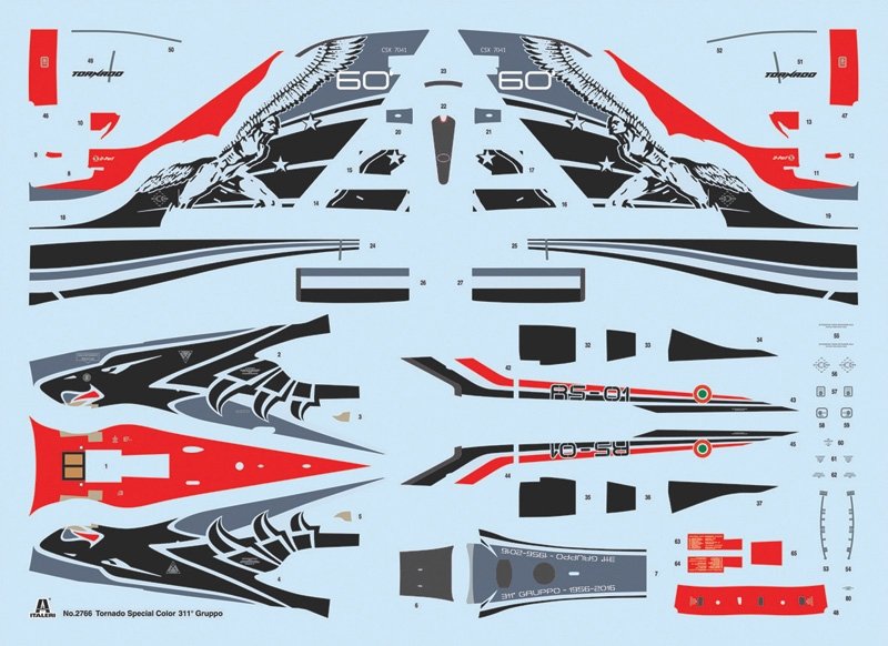 Italeri 2766 TORNADO IDS 60 ANNIV. 311 GV RS 1/48 – obrázek 5