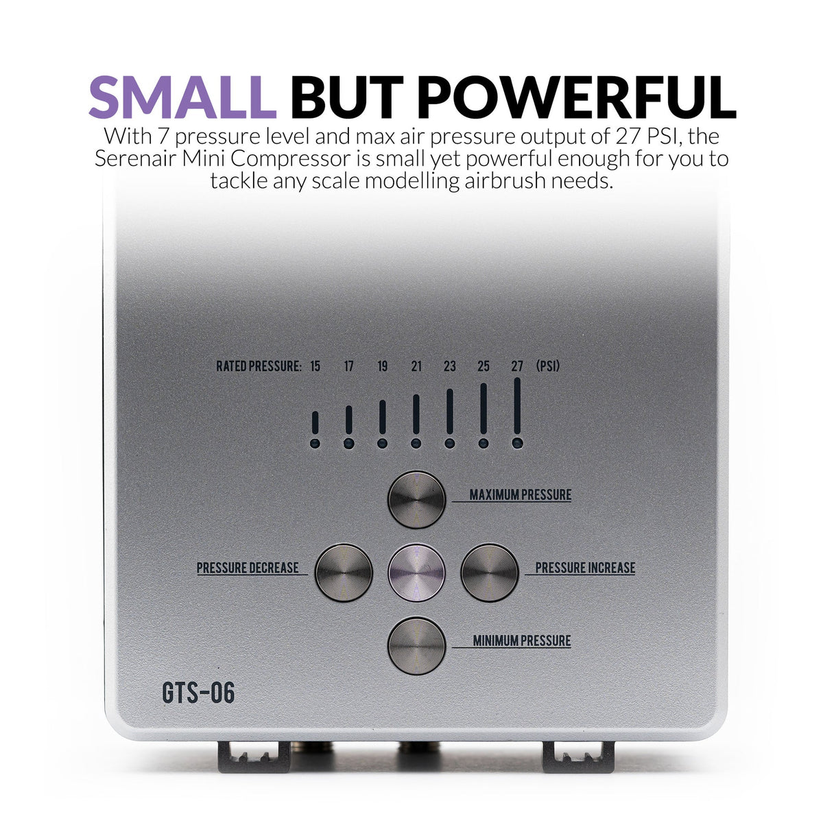 Gaahleri 42939 Ambition Series GTS-06 Serenair Mini Air Compressor – obrázek 3