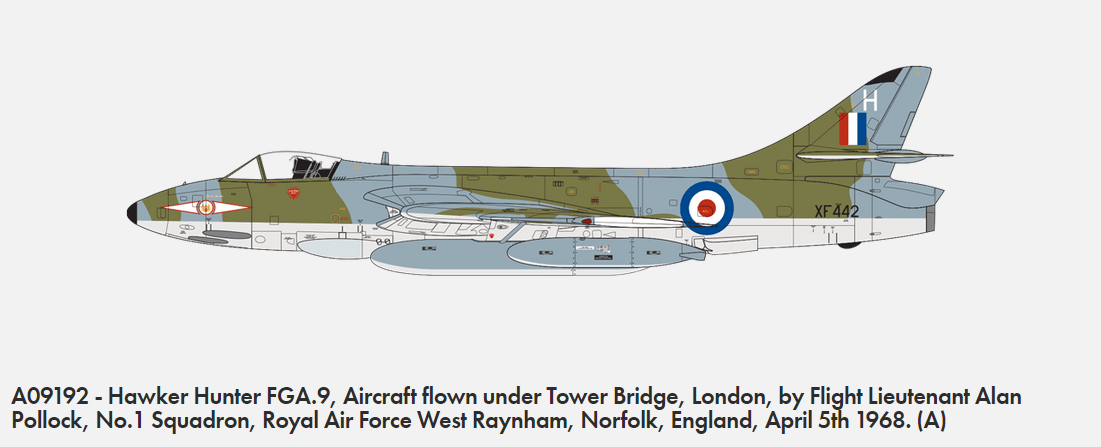 Airfix 09192 Hawker Hunter FGA.9/FR.10/GA.11 1/48 – Bild 5