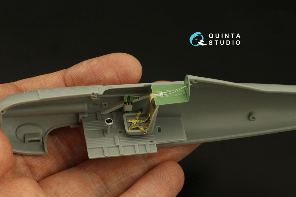 Quinta Studio QD48393 Gloster Gladiator MKI 3D-Printed &amp;amp; colored Interior on decal paper (I Love Kit) 1/48 – image 10