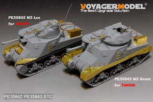 Voyager Model PE35843 WWII British Grant Medium Tank basic For TAKOM 2086 1/35 – Bild 2
