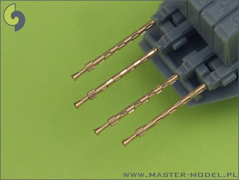 Master AM-48-026 British Mk 2 Browning .303 caliber (7.7mm) with flash hider (4pcs) (1/48) – immagine 5