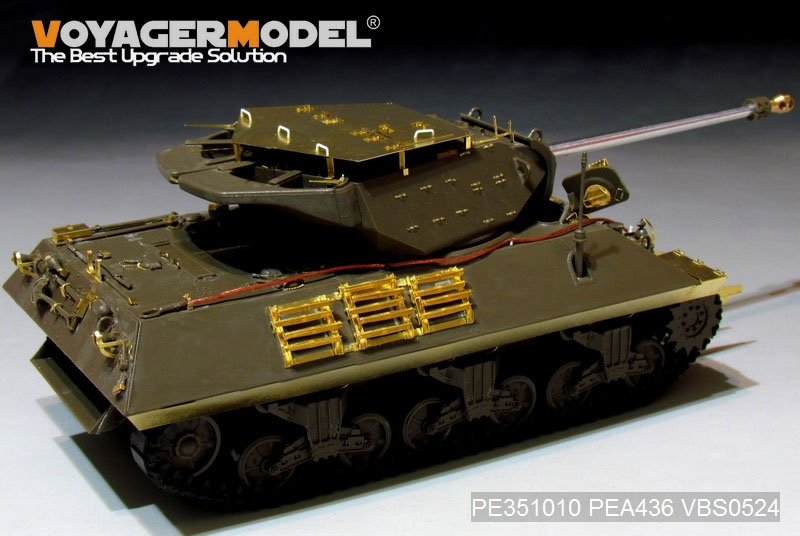 Voyager Model PEA436 WWII US M10 IIC Achilles Tank Destroyer Turret Amours (For TAMIYA 35366/AFV AF35039) 1/35 – obrázek 3