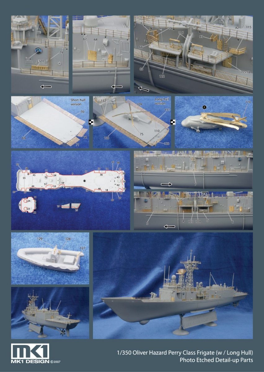 MK1 Design MS-35036 USS Olivier Hazard Detail 1/350 – image 4
