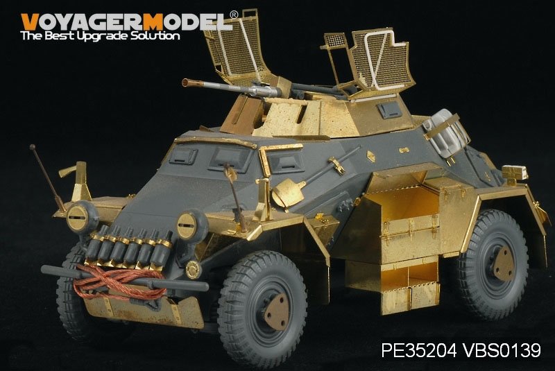 Voyager Model PE35204 WWII Sd.Kfz 222 4Rad for TAMIYA 1/35 – image 5