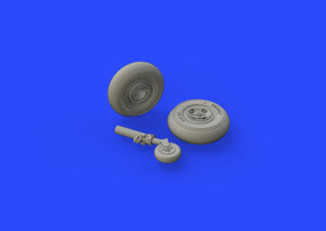 Eduard 672146 Spitfire Mk. VIII wheels - 4 spoke w/ smooth tire EDUARD 1/72 – image 2